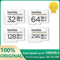SanDisk HIGH ENDURANCE MicroSDXC Memory Card C10 U3 V30 4K HD 32GB 64G 128G 256G max to 100MB/s Micro SD Cards for Camare Phone