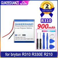 GUKEEDIANZI Battery 900mAh for bryton R310 R330E R210 GPS Batteries
