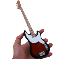 Miniatur Gitar Bass Fender Precision Sunburst Sting The Police