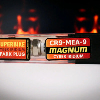 หัวเทียน magnum หัวเทียนหัวเข็ม แกน iridium CR9-MEA-9 สำหรับ ER6-N, CBR650 และอื่นๆ