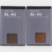Newest 1000mAh BL-4U Battery for Nokia E66 3120C 6212C 8900 6600S E75 5730XM 5330XM 8800SA 8800CA Battery Replacement