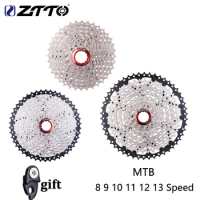 ZTTO MTB Cassette Sprocket 8 9 10 11 12 13 Speed Velocidade Mountain Biking K7 Bicycle 12v Freewheel For HG
