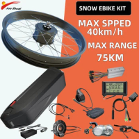 Electric Bike Conversion Kit 48V 1000W 20/26" Rear Wheel E-Bike Conversion Kit for Fat Tire Bike Frame Ebike Wheel Kit Cycling