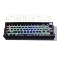 GMK67-S Mechanical Keyboard Kit Three-Mode Bluetooth Hot Swap Gasket Structure RGB VIA Customized Office Gaming Keyboard Kit