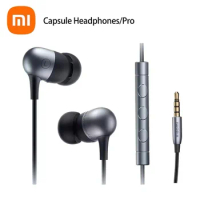 Original Xiaomi Mi In-Ear Capsule Hybrid Pro HD Earphones With Mic Noise Canceling Mi Headphones For Mobile Phones Huawei Redmi4