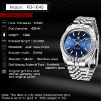 PAGANI DESIGN Men Mechanical Watch Top Brand Luxury Automatic Watch Sport Stainless Steel Waterproof Watch Men relogio masculino