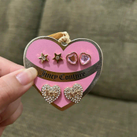 สินค้าขายดี  ขายดี ต่างหูแบรนด์ Juicy Couture ของแท้100%