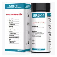 Urine Analyzer Test Strips Leukocytes Nitrite Urobilinogen Protein Blood Specific Gravity Ascorbate Ketone Glucose 11 14programm