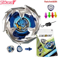 beyblade X BX-01 Dran Sword Box, Takara TOPGYRO X ไม้บรรทัด ansformation ใหม่ ratcher & bit Accessor