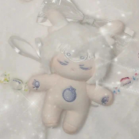 Anime Sky：Children of the Light Blueberry Bird 10cm Plush Dolls Toy Nude Body Doll Plushie Cosplay 6356 Kids Gift