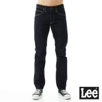 Lee 男款 726 刷色中腰標準小直筒牛仔褲 深藍洗水