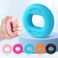 Strength Hand Grip Ring Muscle Power Training Rubber Ring Fitness Body Building Carpal Expander Finger Trainer Grip