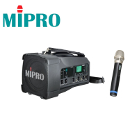 (買一送一) MIPRO 嘉強 MA-100 單頻道迷你無線喊話器，附單手握，再贈送一台MIPRO MR-616
