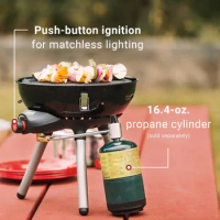 Coleman 4-in-1 Portable Propane Gas Camping Stove, 1 Burner, Camping Cooking，Backpacking Hiking, Fashion，New!