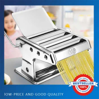 Good Quality Three Blades Pasta Making Machine Manual Noodle Maker Hand Operated Spaghetti Pasta Cutter