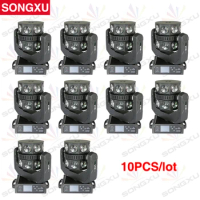 SONGXU 10pcs/lot newest Double-Flying Beam 16*10w RGBW 4 in1 DJ Moving LED Beam Moving Effect Light/SX-MH1610