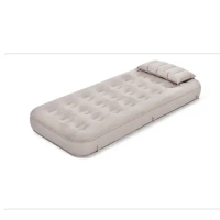 Single Bed Inflatable Mattress Core Sleep Memory Foam Inflatable Mattress Japanese Latex Colchon Individual Camping Furniture