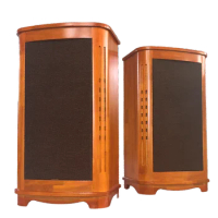 Craftsmen Customized One Pair 15 Inch Full-Range Birch Plywood Empty Cabinet Box DIY HiFi Tannoy Canterbury GR Speaker Shell