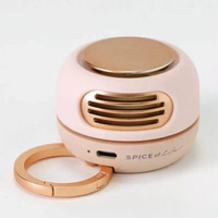 新款口袋風扇無葉行動式小型迷你電風扇USB充電戶外隨身