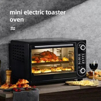 48L Multifunctional Electric Oven Household Large Capacity Double Heating Kitchen Appliances Pizza Oven Electric Oven Horno
