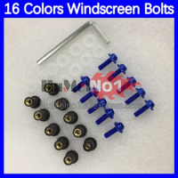 31pcs Motorcycle Windscreen Bolts For HONDA VTR1000 VTR 1000 CC RC51 SP1 SP2 2000 2001 2002 2003 04 05 06 Windshield Screws Nuts