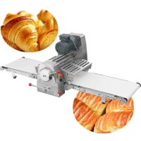 Professional Electric Folding Dough Sheeter Machine Automatic Croissant Dough Sheeter Dough Sheeter Prices
