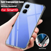 เคสใสกันกระแทก สำหรับ For infinix Smart10 Smart9 Smart8 POP10 Hot40i Hot50i เคสซิลิโคน แบบนิ่ม เคสกั
