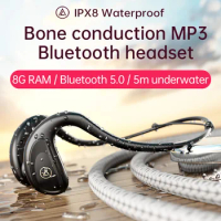Wireless Swimming Headphone Bluetooth Bone Conduction Diving Earphones IPX8 Waterproof MP3 Music Player Sport Headset For Xiaomi