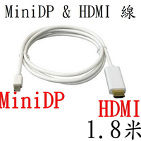 迷你DP轉HDMI轉換線 (1.8米) [912]