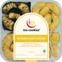 FU802 Ina Cookies Kombinasi Aneka Nastar HEMAT