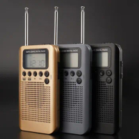 Portable External Speaker Radio Mini FM/AM Two Band Radio