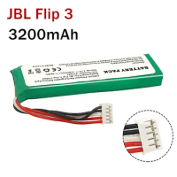 JBL Flip 3 Bluetooth Speaker Battery Kaleidoscope FLIP3 GSP872693 3.7V 11.84Wh 3200mAh Speaker Battery Rechargeable Battery