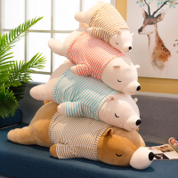 網紅趴趴熊北極熊公仔玩偶睡覺抱枕大娃娃女生抱抱熊超軟毛絨玩具