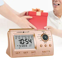 Azan Alarm Clock Ramadan Gift Prayer Alarm Clock Temperature,Islamic Azan Alarm