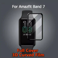 For Amazfit Band 7 HD Screen Protector Full Cover Soft Anti-scratch Protective Film for Amazfit Band 7 Smartband Accessories