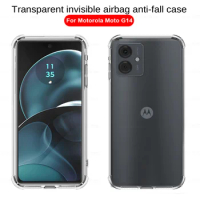 For Motorola Moto G14 Case soft clear bumper shockproof silicone phone cover For Moto Rola G14 G 14 14G 4G Back Shell 6.78inches