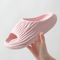 For Xiaomi Mijia Stepping Shit Sense of Sandals Women's Comfortable Lightweight Wearable Home Bathroom Slippers Couple To Shoes