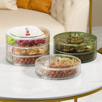 FA114 [MS] Toples Kue 1 tingkat / Candy Box / Toples Imlek Lebaran Natal / Toples Kue Diamond Bisa P