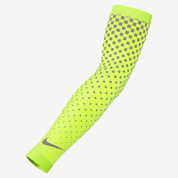 Nike 臂套 Dri-Fit 360 Arm Sleeves 螢光黃 銀 護肘 跑步 運動 彈性 反光 NRS9771-5LX