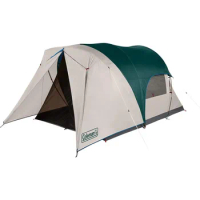 Coleman Camping Tent with Screened Porch, 4/6 Person Weatherproof Tent with Enclosed Screened Porch Option Freight free