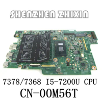 For DELL Inspiron 13 7368 7378 Laptop Motherboard I5-7200U CPU CN-00M56T Mainboard Test Good