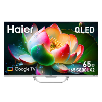 【Haier 海爾】65型 4K QLED 120Hz DLG GoogleTV 智慧聯網顯示器(H65S800UX2)