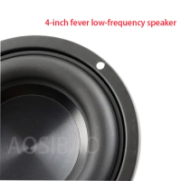 AOSIBAO 4 Inch Woofer Speakers 50W 4 8 OHM Hifi Super Bass Speaker Household aluminum disc Woofer Lo