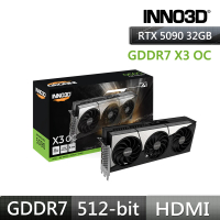 Inno3D 映眾 組合★GeForce RTX 5090 32GB GDDR7 X3 OC 顯示卡+1200W