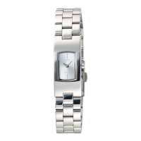 GUESS 方型個性時尚腕錶-銀-W90126L1