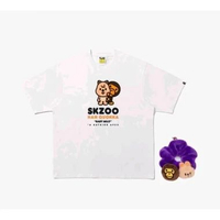 [Stayville Shop] (ready stok free pc) HANQUOKKA HAN QUOKKA BAPE BABY MILO TEE SIZE 2XL XXL T-shirt K