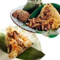 【阿添師】野薑花粽60顆組(野薑花粽/野薑花素粽/85g/顆 端午節肉粽)