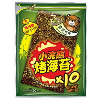 小浣熊 烤海苔-醬燒原味 50g/包【康鄰超市】