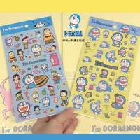 日本直送 哆啦A夢貼紙 燙金貼紙 手帳貼紙  美化 包裝 裝飾 貼紙 黏貼美化工具 文具