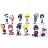 Naruto Doll Kawaii Action Figure Anime Figure Anime Naruto Sasuke Holiday Gift Children's Gifts